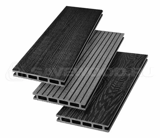 Террасная доска из ДПК SW Carpinus (R) — двухсторонняя черный купить в Щиграх