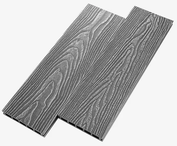 Террасная доска из ДПК RusDecking Unodeck Vintage - Серый купить в Щиграх