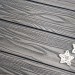 Террасная доска из ДПК Terrapol Смарт 3D Полнотелая без паза Черное дерево купить в Щиграх