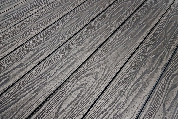 Террасная доска из ДПК Terrapol Смарт 3D Полнотелая без паза Черное дерево купить в Щиграх