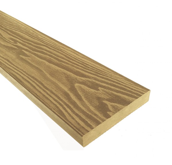 Террасная доска из ДПК Terrapol Смарт 3D Полнотелая без паза Дуб Севилья купить в Щиграх