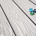 Террасная доска из ДПК Terrapol Смарт 3D Полнотелая без паза Дуб беленый купить в Щиграх
