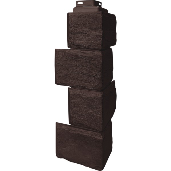 Угол наружный FineBer – “Камень природный” Коричневый купить в Щиграх