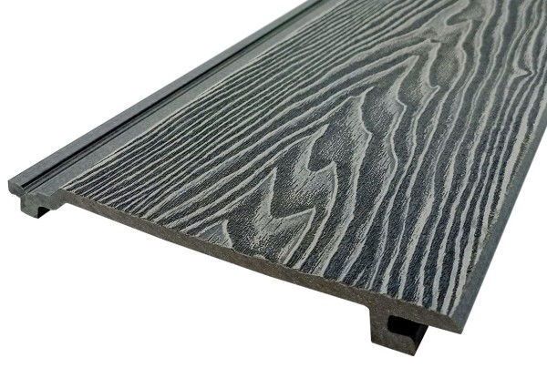 Сайдинг Darvolex 185x19x3000мм, 3D тиснение Серый купить в Щиграх