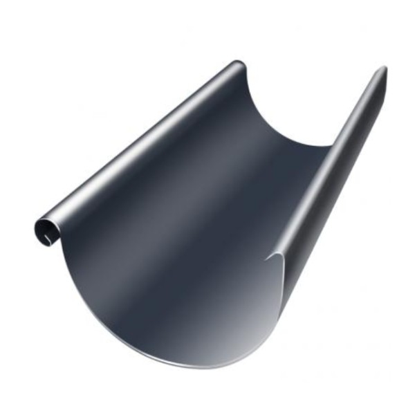 Водосток Grand Line 125x90 – Желоб 3м RAL 7024 купить в Щиграх