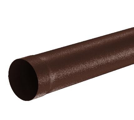 Водосток Aquasistem, Система 150/100 - Труба водосточная 3.00м RAL 8017 Коричневый matt купить в Щиграх
