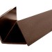Уголок ДПК для сайдинга 70x70x3000мм Коричневый купить в Щиграх