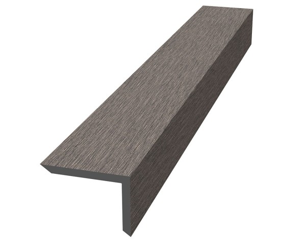 Уголок ДПК для террасной доски NauticPrime, 60x40x2900мм Венге купить в Щиграх