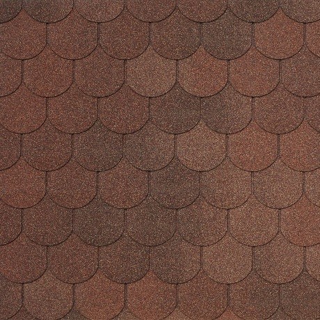 Гибкая черепица Tegola ASSISI terracotta 420 купить в Щиграх