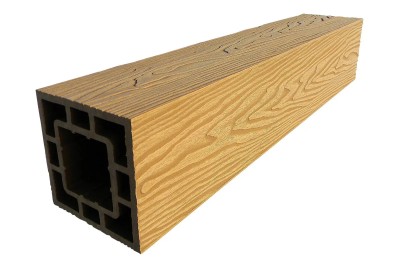 Столб опорный ДПК Deckart 125×125 Орех