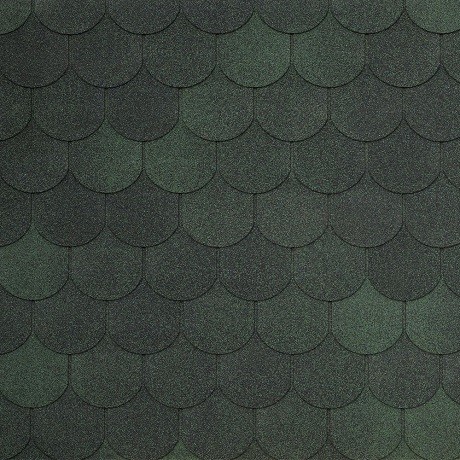 Гибкая черепица Tegola ASSISI verde 473 купить в Щиграх