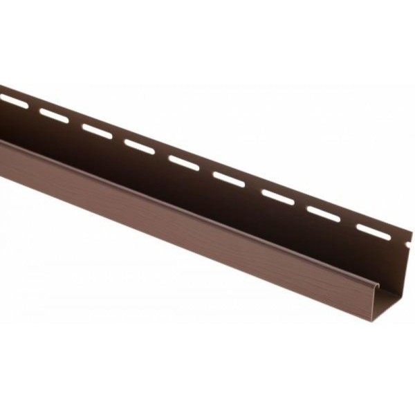 J-профиль Люкс Крашенный, T-15, ВН, Тёмный Орех купить в Щиграх