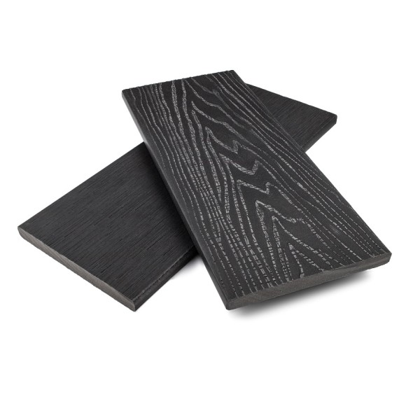 Заборная доска ДПК NanoWood Nature 3D полнотелая Антрацит купить в Щиграх