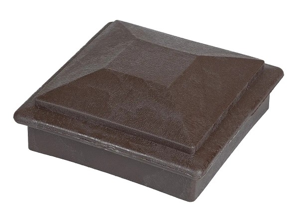 Крышка верхняя ПВХ для столба Deckart 125х125 Венге купить в Щиграх