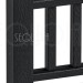 Комплект крышка/юбка для столба SEQUOIA BLACK купить в Щиграх