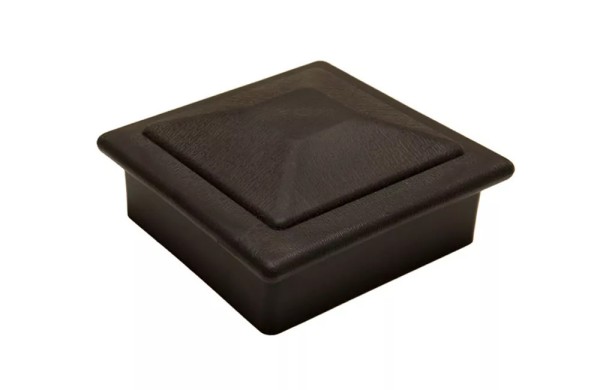 Крышка верхняя ПВХ для столба Deckart 125х125 Графи купить в Щиграх