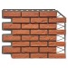 Фасадная панель FineBer, Кирпич Баварский, Терракотовый купить в Щиграх