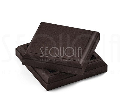 Комплект крышка/юбка для столба SEQUOIA BROWN купить в Щиграх