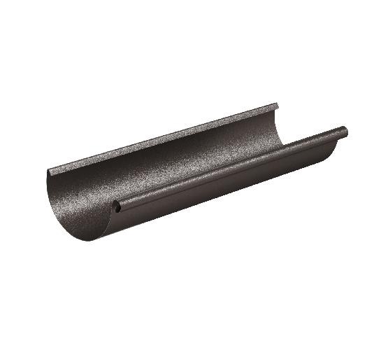 Водосток Aquasistem, Система 150/100 - Водосточный желоб 3.00м RR 32 Тёмно-коричневый matt купить в Щиграх