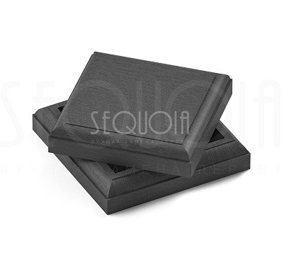 Комплект крышка/юбка для столба SEQUOIA GRAY купить в Щиграх