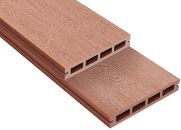 Террасная доска ДПК Outdoor 3D NEVADA/CALIFORNIA красное дерево купить в Щиграх
