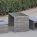 Диван-Трансформер AFINA плетеный из иск. ротанга S330G-W78 Grey купить в Щиграх