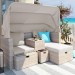 Комплект мебели AFINA плетеной из иск. ротанга AFM-330 Beige купить в Щиграх