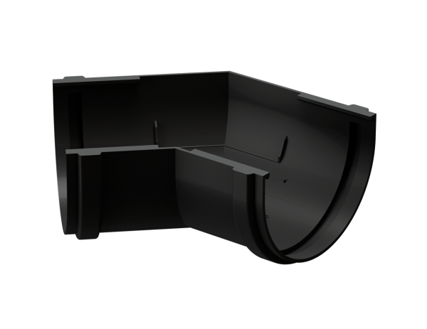 Угол желоба универсал 135˚ Docke Premium ПВХ - Карбон купить в Щиграх