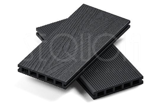 Доска террасная ДПК 3D SEQUOIA Evolution WOOD BLACK купить в Щиграх