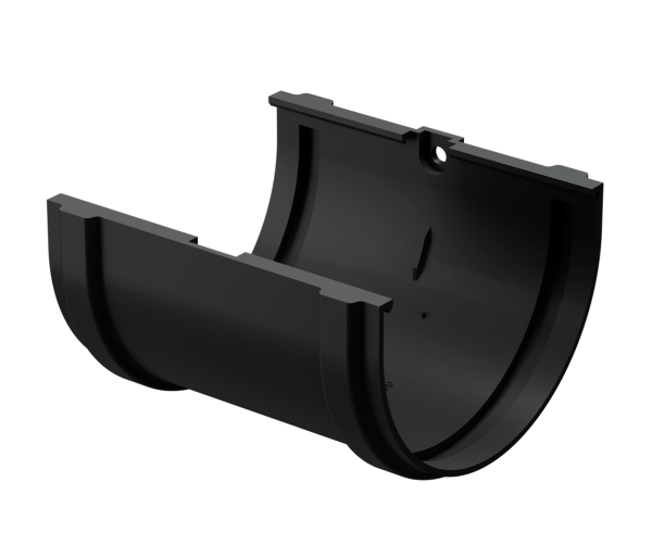 Соединитель желоба Docke Premium ПВХ - Карбон купить в Щиграх