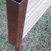 Угловой элемент металл, 90° для доски 300х30 мм Holzhof купить в Щиграх