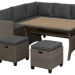 Комплект мебели AFINA плетеной из иск. ротанга AFM-307G-Grey купить в Щиграх