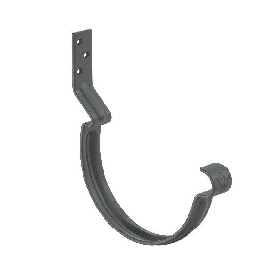 Водосток Aquasistem, Система 125/90 - Крюк крепления желоба короткий RR 23 Маренго matt купить в Щиграх