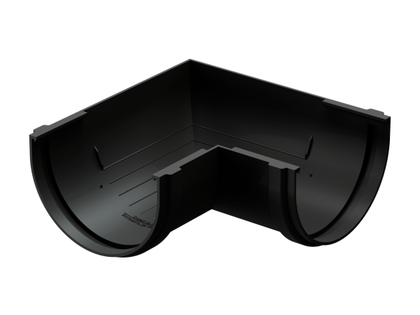 Угол желоба универсал 90˚ Docke Premium ПВХ - Карбон купить в Щиграх