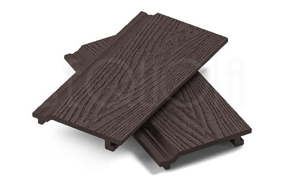 Доска фасадная ДПК 3D SEQUOIA Evolution WOOD BROWN купить в Щиграх