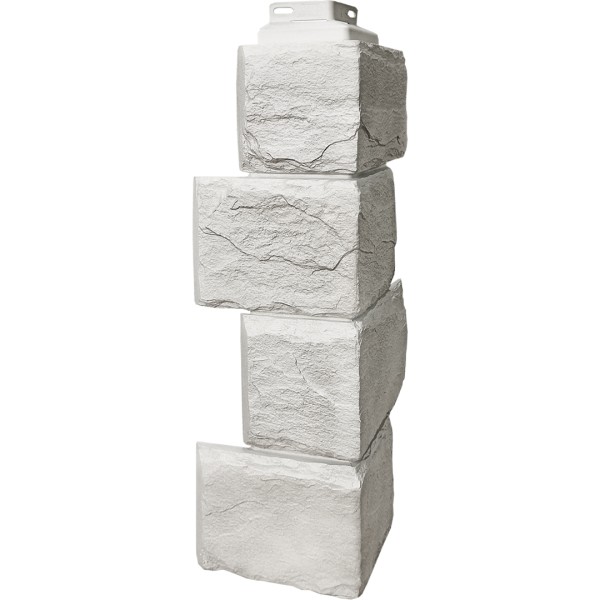 Угол наружный FineBer – “Камень природный” Жемчужный купить в Щиграх