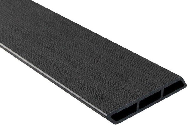Доска Ромбус 3D ДПК Outdoor STORM BLACK черная купить в Щиграх