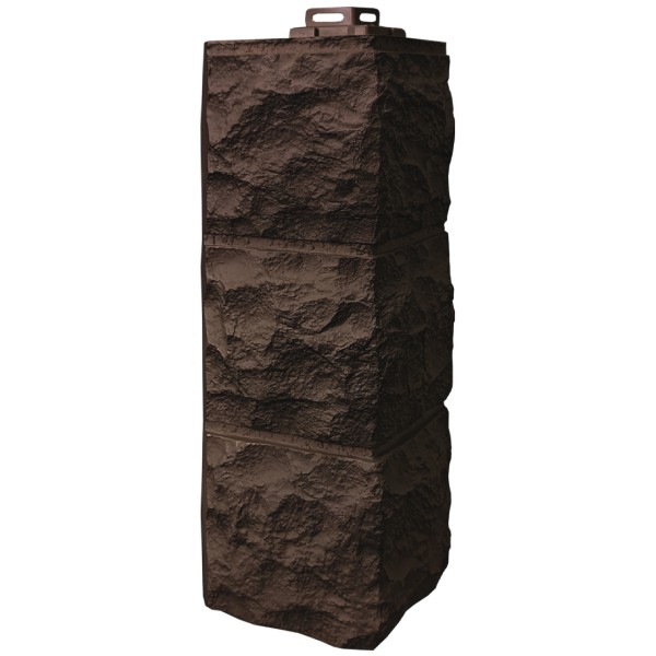 Угол наружный Fineber «Доломит» Тёмно Коричневый купить в Щиграх