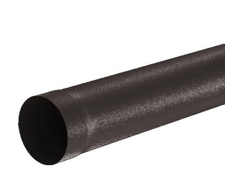 Водосток Aquasistem, Система 150/100 - Труба водосточная 3.00м RR 32 Тёмно-коричневый matt купить в Щиграх