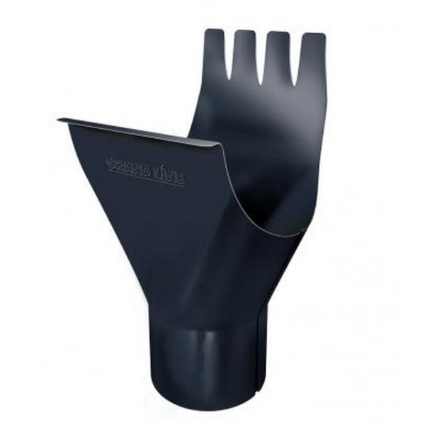 Водосток Grand Line 150x100 – Воронка желоба RAL 7024 купить в Щиграх