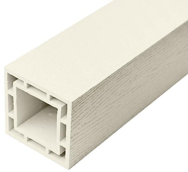 Столб FAYNAG ДПК WOOD слоновая кость купить в Щиграх