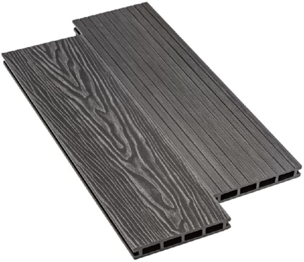Террасная доска ДПК Deckart Praktik New Графит купить в Щиграх