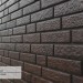 Фасадная панель Ю-Пласт Стоун Хаус Кирпич Коричневый купить в Щиграх