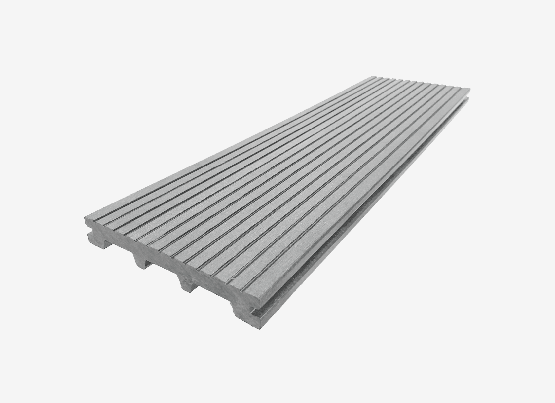 Террасная доска из ДПК RusDecking Unodeck Titanio - Серый купить в Щиграх