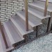 Ступень ДПК Outdoor Havana/Вельвет полнотелая серая  микс купить в Щиграх