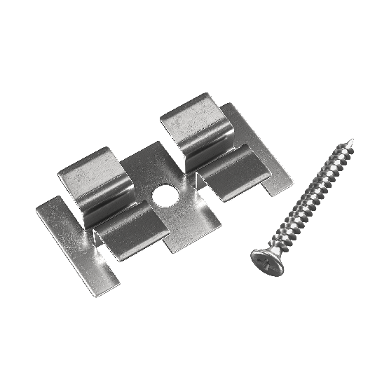 Клипса с саморезом, Grinder шовный монтаж 5 mm купить в Щиграх