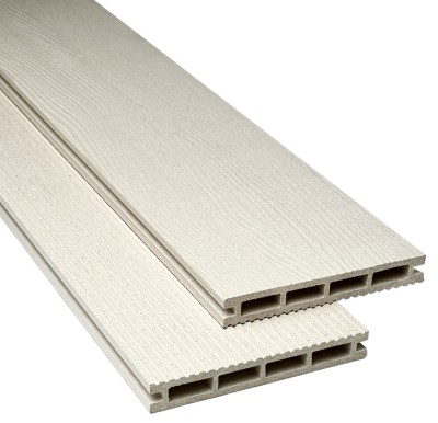 Террасная доска из ДПК Faynag 3D Stelo слоновая кость 