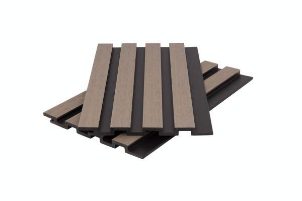 Стеновая панель брусковая двухцветная co-extrusion, snow mix купить в Щиграх