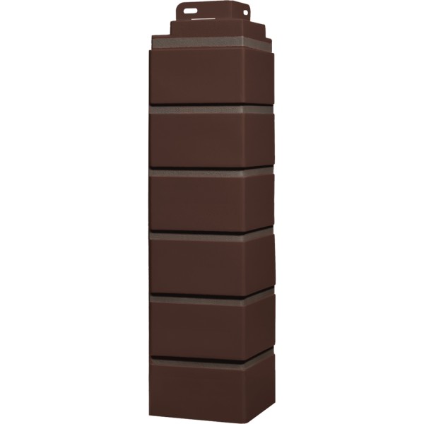 Угол наружный Fineber «Кирпич клинкерный» Жженный купить в Щиграх