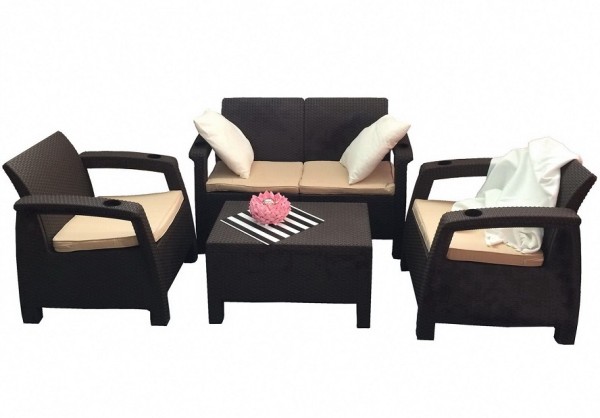 Комплект Yalta Terrace Set венге купить в Щиграх